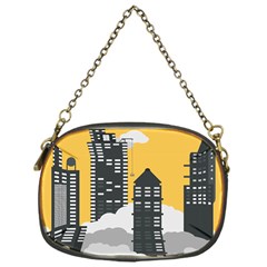 Minimal Skyscrapers Chain Purse (one Side)