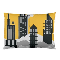 Minimal Skyscrapers Pillow Case (two Sides) by Alisyart