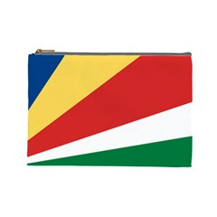 Seychelles Flag Cosmetic Bag (large) by FlagGallery