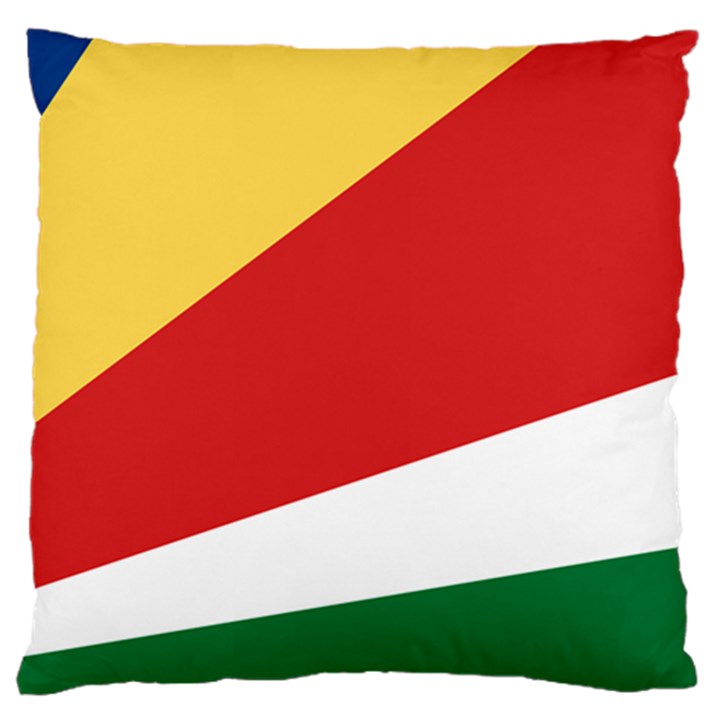 Seychelles flag Large Cushion Case (Two Sides)