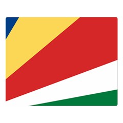 Seychelles Flag Double Sided Flano Blanket (large)  by FlagGallery