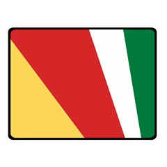 Seychelles-flag12 Double Sided Fleece Blanket (small)  by FlagGallery