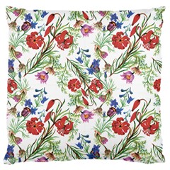 Flowers Pattern Large Cushion Case (two Sides)