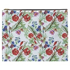 Flowers Pattern Cosmetic Bag (xxxl) by goljakoff