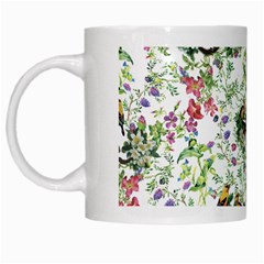 Green Flora White Mugs by goljakoff