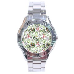 Green Flora Stainless Steel Analogue Watch by goljakoff