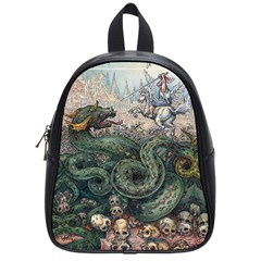 Slay Your Dragons - By Larenard School Bag (small) by LaRenard