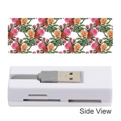 Flowers Pattern Memory Card Reader (stick) by goljakoff