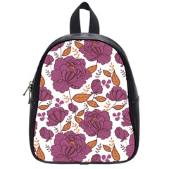 Rose Flowers School Bag (small) by goljakoff