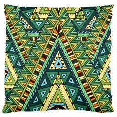 Native Ornament Standard Flano Cushion Case (two Sides) by goljakoff