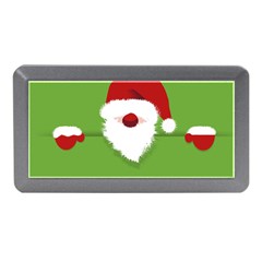 Santa Claus Hat Christmas Memory Card Reader (mini) by Mariart