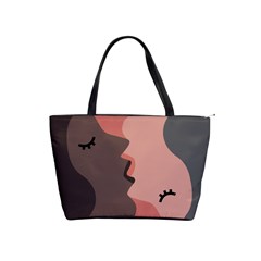 Illustrations Of Love And Kissing Women Classic Shoulder Handbag