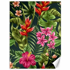 Tropical Flowers Canvas 36  X 48  by goljakoff