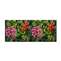 Tropical Flowers Hand Towel by goljakoff