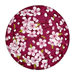 Sakura Ornament (round Filigree) by goljakoff