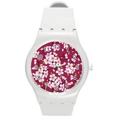 Sakura Round Plastic Sport Watch (m) by goljakoff