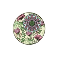 Flower Mandala Hat Clip Ball Marker (10 Pack)