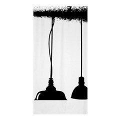 Lanterns Lamps Light Ceiling Shower Curtain 36  X 72  (stall)  by Alisyart