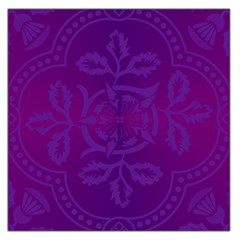 Cloister Advent Purple Large Satin Scarf (square)