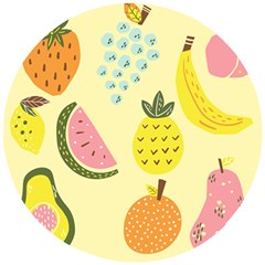 Fruit Wooden Puzzle Round by HermanTelo