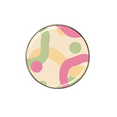 Line Pattern Dot Hat Clip Ball Marker by Alisyart