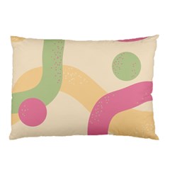 Line Pattern Dot Pillow Case