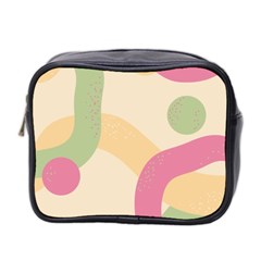 Line Pattern Dot Mini Toiletries Bag (two Sides) by Alisyart
