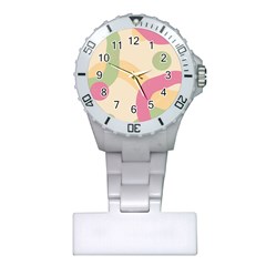 Line Pattern Dot Plastic Nurses Watch by Alisyart