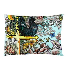 The Illustrated Alphabet - F - By Larenard Pillow Case (two Sides)