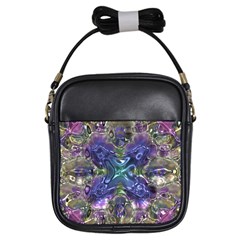 Metallizer Factory Glass Girls Sling Bag by Mariart