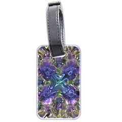 Metallizer Factory Glass Luggage Tag (two Sides) by Mariart