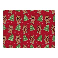 Gingerbread Krampus Double Sided Flano Blanket (mini)  by Valentinaart