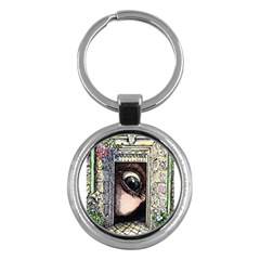 Curiouser & Curiouser - By Larenard Key Chain (round) by LaRenard