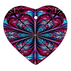 Fractal Flower Ornament (Heart)