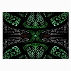 Fractal Illusion Large Glasses Cloth by Sparkle