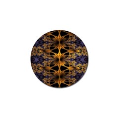 Fractal Flower Golf Ball Marker (10 Pack)