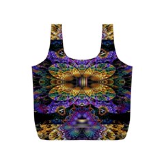 Fractal Illusion Full Print Recycle Bag (s) by Sparkle