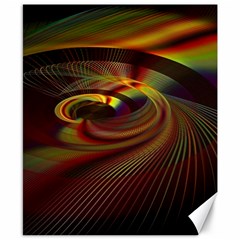 Fractal Illusion Canvas 8  X 10  by Sparkle