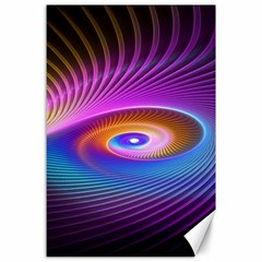 Fractal Illusion Canvas 24  x 36 