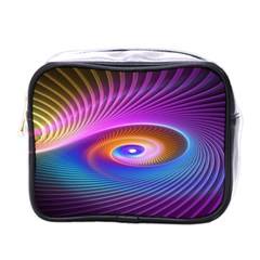 Fractal Illusion Mini Toiletries Bag (One Side)