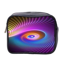 Fractal Illusion Mini Toiletries Bag (Two Sides)