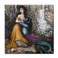 Blessed Is The Woman - By Larenard Tile Coaster by LaRenard