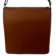 Caramel Cafe Brown - Flap Closure Messenger Bag (s)