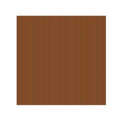 Caramel Cafe Brown - Small Satin Scarf (square)