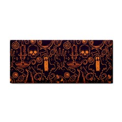 Halloween Pattern 5 Hand Towel by designsbymallika