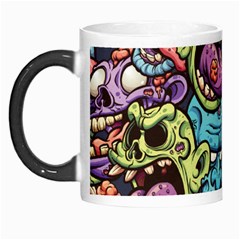 Halloween Love Chains Pattern Morph Mugs by designsbymallika