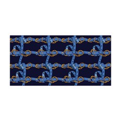 Blue Belt Yoga Headband by designsbymallika