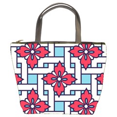Diwali Pattern Bucket Bag by designsbymallika