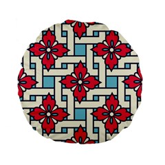 Diwali Pattern Standard 15  Premium Flano Round Cushions