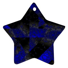 Broken Pavement  Star Ornament (two Sides) by MRNStudios